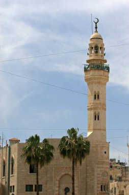 Ömer Camii, Beytüllahim 'deki Eski Şehir, Batı Şeria, Filistin, İsrail