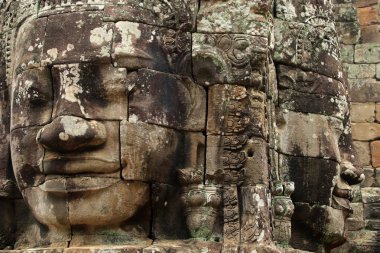 Lokesvara 'nın Yüzleri, Bayon Tapınağı, Angkor, Kamboçya