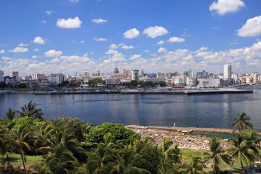 Havana manzarası, Fortaleza de San Carlos de la Cabaa, Küba