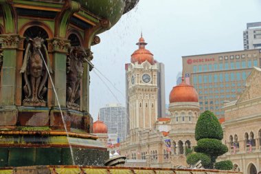 Sultan Abdul Samad binası Merdeka Meydanı, Kuala Lumpur, Malezya