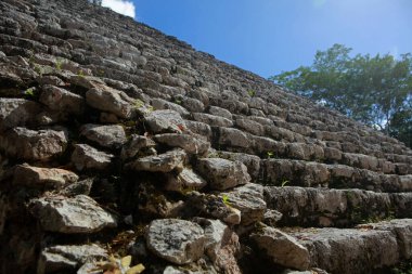 Coba Arkeolojik Alanında Ixmoja Piramidi, Yucatan Yarımadası, Meksika