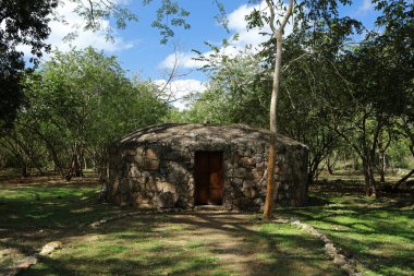 Geleneksel Maya Saunası - Meksika, Yucatan 'da Temazacal