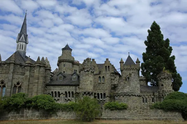 Lwenburg (Aslan Kalesi) peyzaj parkında Bergpark, Kassel, Almanya
