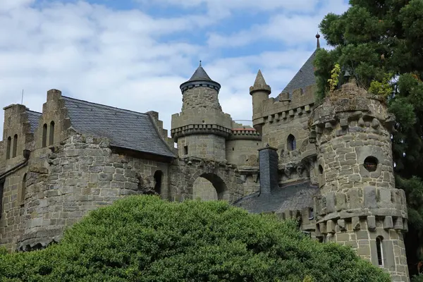 Lwenburg (Aslan Kalesi) peyzaj parkında Bergpark, Kassel, Almanya