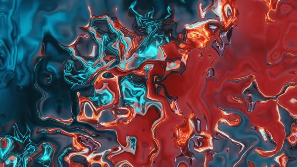 Abstrato Azul Vermelho Colorido Fundo Textura Mármore Cenário Moderno Pintura — Fotografia de Stock