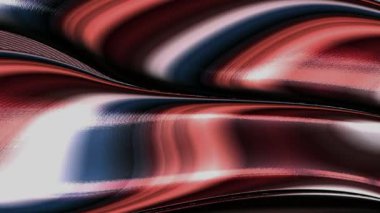 Soyut dalga desenli parlak desenli renk akışı. Modern arkaplan döngüsü canlandırabilir