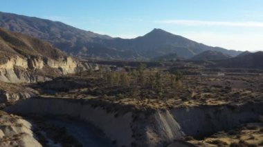 Small Old West film set called Western Leone where famous westerns were filmed on Tabernas Desert, Almeria, Andalusia, Spain