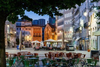 Geceleri rahat bir kasaba, Coimbra, Portekiz