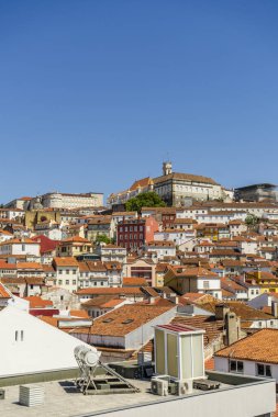 Kasabanın yukarıdan manzarası çok güzel, Coimbra.