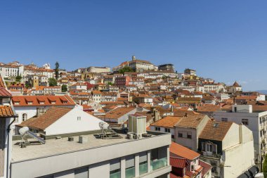 Kasabanın yukarıdan manzarası çok güzel, Coimbra.