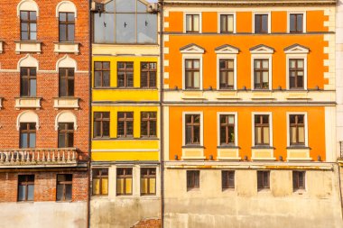 Opole Venice 'in Opole - Polonya' daki Şehir Evleri Cephesi