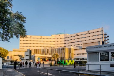 Seville, İspanya, Avrupa 'daki üniversite hastanesinin fotoğrafı