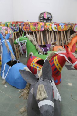Bangladeshi people are celebrating Bengali New Year or Pohela Boishakh with colorful masks. people celebrate this days in 14th april.in dhaka charukola *university of dhaka