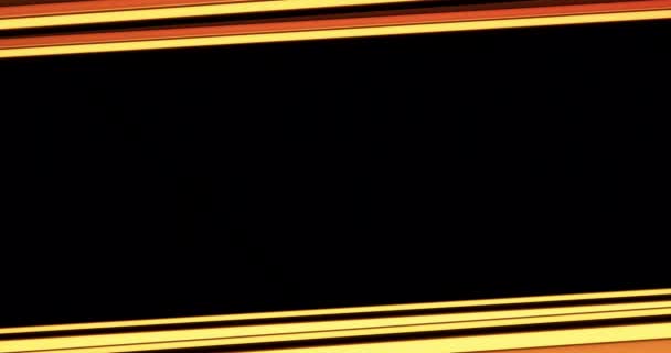 Абстрактний Рух Золоті Хвилі Горизонтальний Матеріал Тече Золотий Металевий Фон — стокове відео
