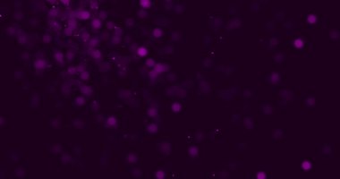 Yılbaşı menekşesi mor parıltılı parıltı patlaması toz zerreleri arka planda bokeh, bayram mutlu yeni yıl ve sevgililer günü aşkı, ilişki