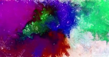 soyut çok renkli hareketli arka plan sıvısı, arka plan olarak girdaplar, çok renkli soyut sanat