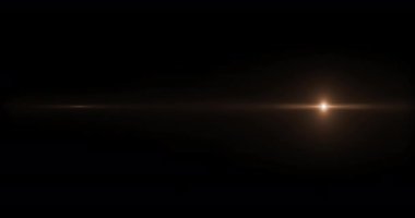 Gerçek ışık sızıntıları ve mercek parlamaları, serin altın rengi.