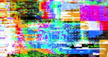 çokrenkli vhs arızalı ses arka plan gerçekçi titreşimli, analog vintage televizyon sinyali kötü parazitli, statik ses arkaplanı, üst üste