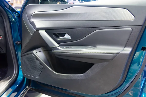 Tajlandia Kwi 2023 Projektowanie Wnętrz Nowego Peugeot 408 Phev Pure — Zdjęcie stockowe