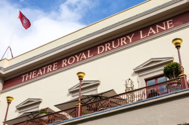 London, UK - March 23rd 2023: The exterior of the historic Theatre Royal Drury Lane in London, UK. clipart