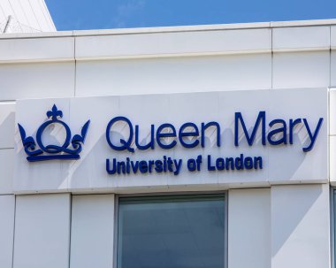 London, UK - August 9th 2023: Queen Mary University of London, located on Mile End Road in the East End area of London, UK. clipart
