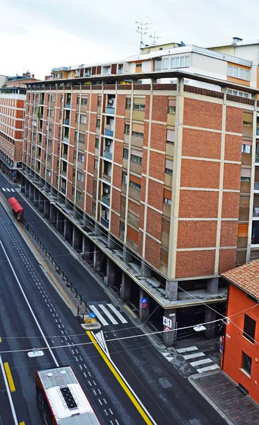 Галерейні Будинки Віа Гульєльмо Марконі Болоньї Італія Листопада 2022 Року — стокове фото