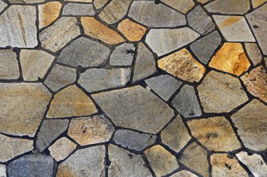 İtalya 'nın Bologna kentindeki Ugo Bassi Caddesi' ndeki galeride kaldırımdan bir parça.