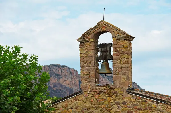 stock image The 12th century Sainte-Michel chapel on Place Alfred Perrin in Roquebrune-sur-Argens in France