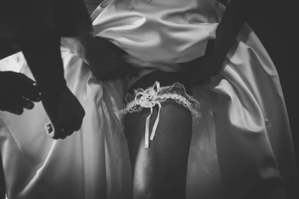 Magával Ragadó Kép Bemutatja Kreatív Művészi Fénykép Menyasszonyi Kiegészítők Beleértve — Stock Fotó