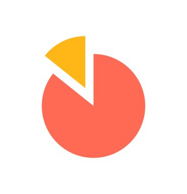 Info graphic, Set of circle pie chart 15 to 100 percentage, vector