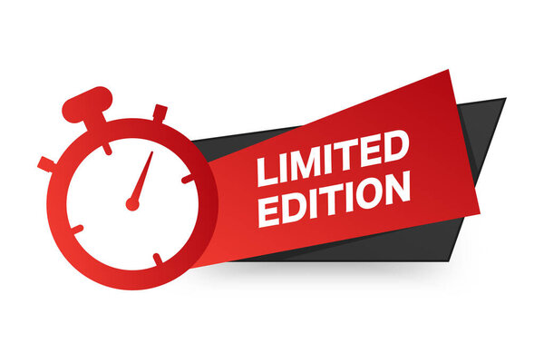 Красное знамя лимитированной серии. Предложение клиренс-маркетинга для рекламы розничной продукции и специальной векторной продажи