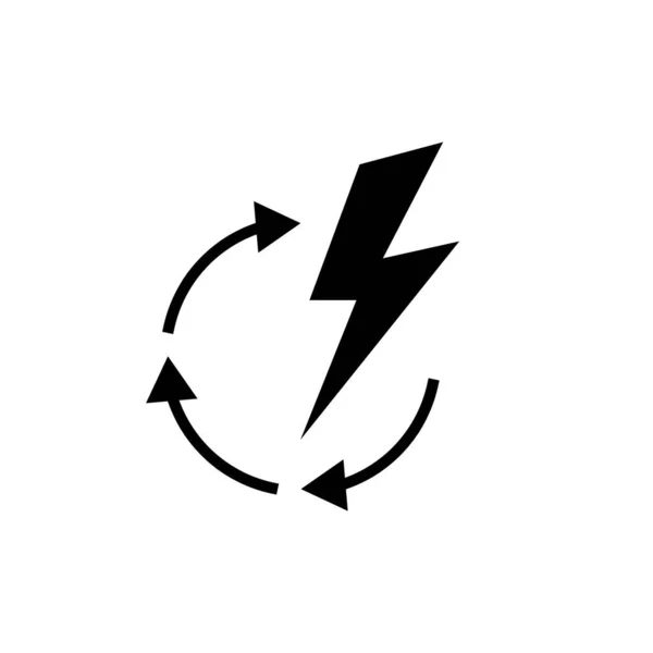 Значок Батареи Уровень Заряда Батареи Значок Зарядки Батареи — стоковый вектор