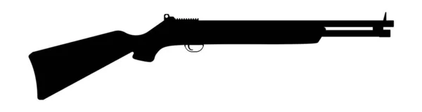 来复枪 大口径弹药和矢量射击用于军事和狩猎情况的武器 — 图库矢量图片