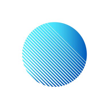 Retro mavi güneş klasik amblem logosu. Eski halka gündoğumu gün batımı.