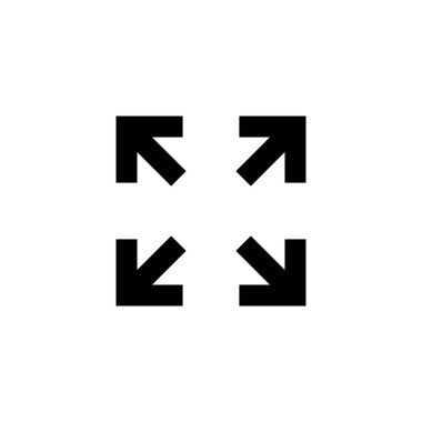 Ok radyal yayılma vektörü. Çember genişletme işareti