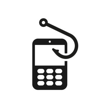 Bu görüntü, sahte bir saldırının hedeflediği bir cep telefonunu gösteriyor. telefon tuş takımı vurgulanıyor.