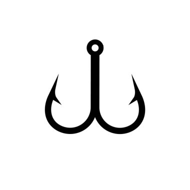 İki ucu sivri metal bir oltaya yakın çekim, basit ve işlevsel tasarımını sergiliyor..