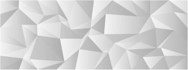 Modern tasarım projeleri için dinamik çokgen şekilli geometrik soyut desen.