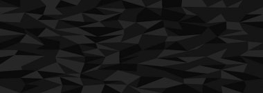 Modern tasarım ve arkaplan için koyu üçgen şekilli soyut geometrik desen.