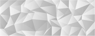 Modern tasarım projeleri için soyut geometrik düşük polyester arkaplan.