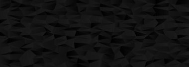 Modern tasarım projeleri için siyah üçgen şekilli soyut geometrik desen.