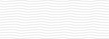 Modern tasarım ve arka planlar için minimalist siyah beyaz dalga deseni.