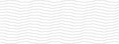 Arkaplan ve dokular için zarif minimalist dalgalı çizgi tasarımı.