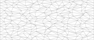 Modern tasarım projeleri için düzensiz üçgenleri olan soyut geometrik desen.