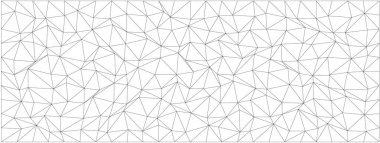 Modern grafik tasarımı için soyut geometrik kaos deseni.