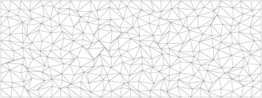 Modern tasarım projeleri için kesişen çizgilerle soyut geometrik kaos deseni.