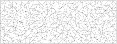 Yaratıcı tasarım projeleri için modern üçgen çizgileri olan soyut geometrik desen.