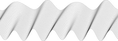 Yaratıcı tasarım ve duvar sanatı için soyut dalga deseni arka planı.