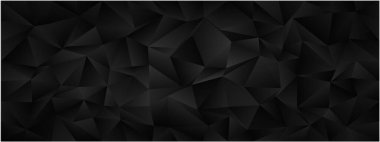 Modern tasarım ve dekorasyon için soyut arkaplan, dinamik siyah içinde Geometrik kaos.