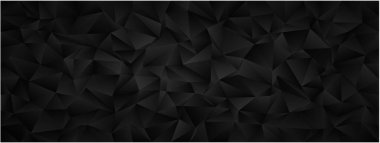 Modern tasarım ve arkaplan için koyu üçgen şekilli soyut geometrik desen.